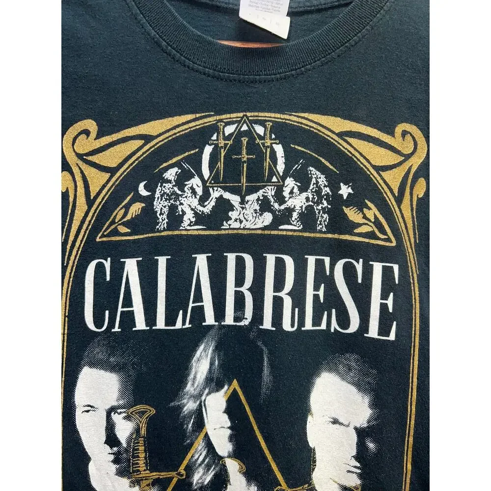 Vintage Calabrese Shirt Lust For Sacrilege Graphic Band Tour Music Tee Large - Picture 5 of 9